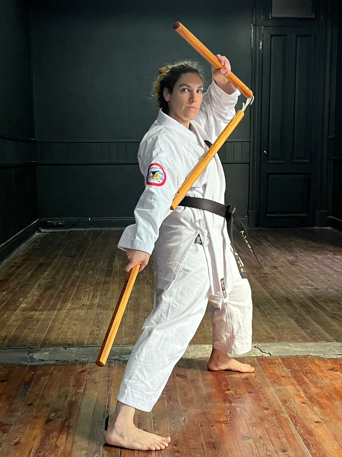 Senpai Antonela Diaz - Shodan Kuro Obi